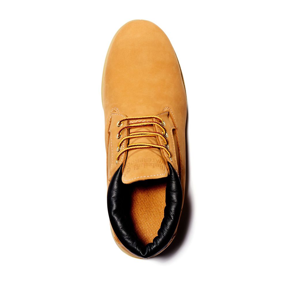 Timberland Μποτες Χιονιού Ανδρικα Καφε - Classic Oxford Waterproof - Greece 2597341-FN